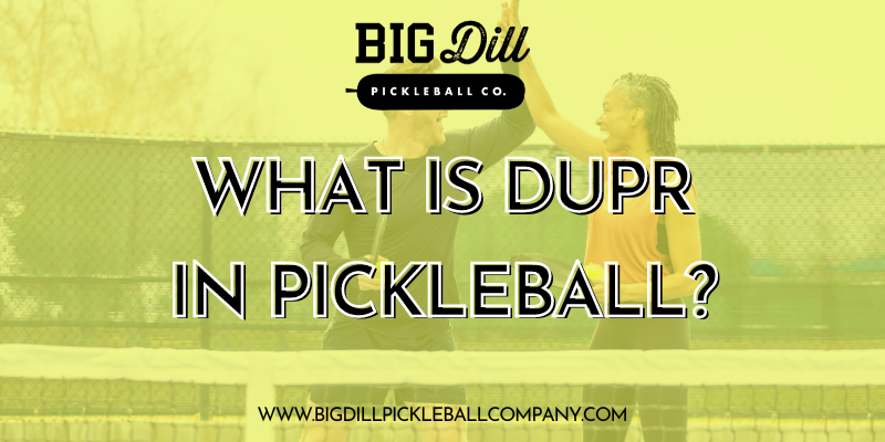 What is DUPR in Pickleball? The Game-Changing Pickleball Ranking System