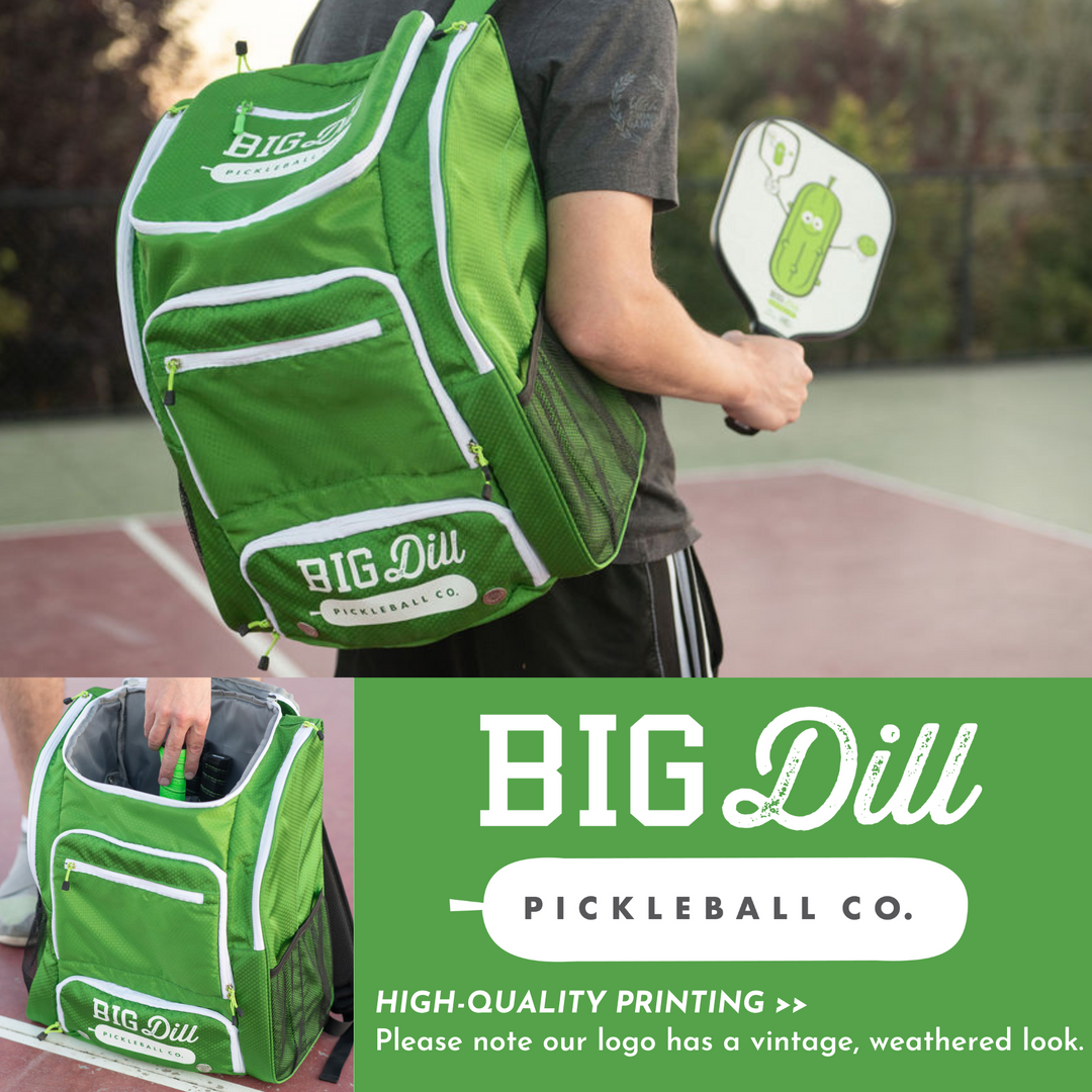 Pickleback Pickleball Backpack Bag with Shoe Compartment