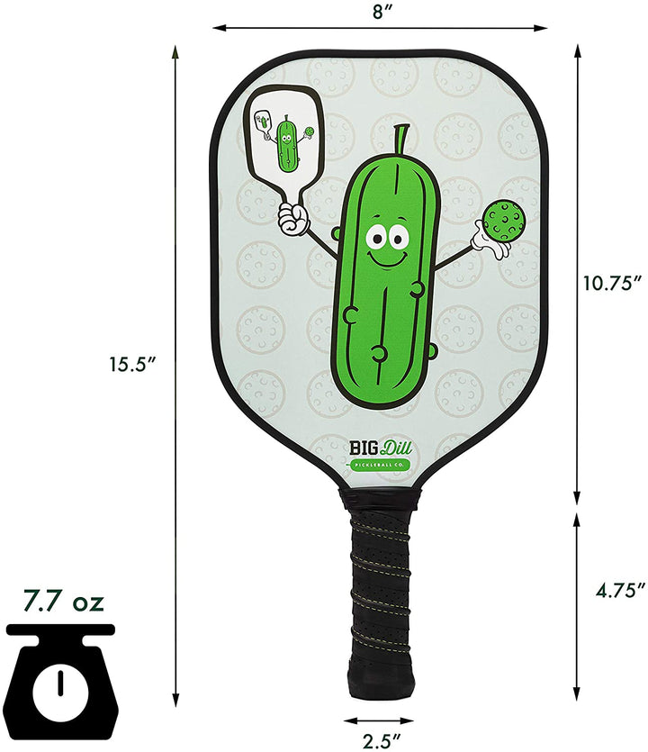 Infinity Fiberglass Pickleball Paddles Set with 2 Paddles, 2 Pickleballs, Bag & Covers - USA Pickleball Approved