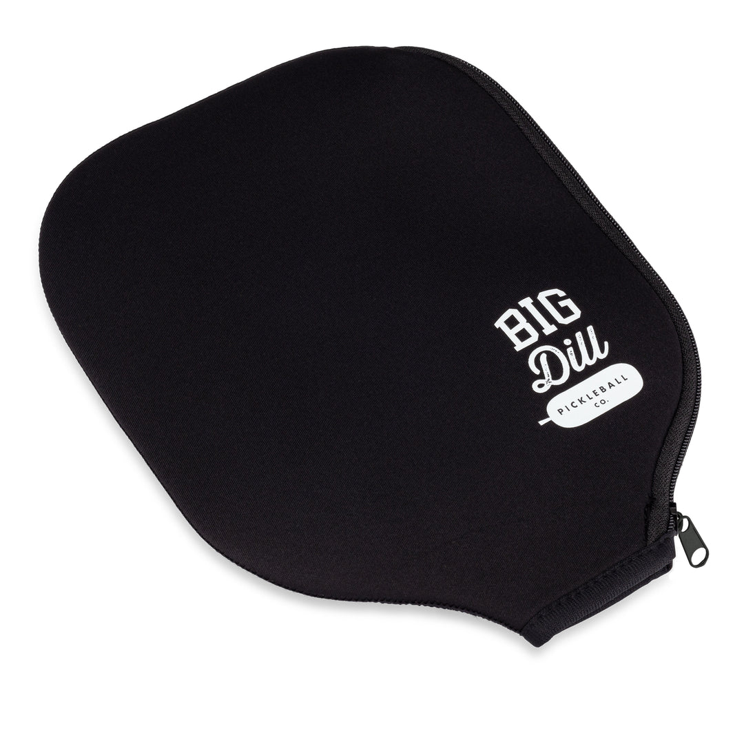 Big Dill Pickleball Co. Neoprene Pickleball Paddle Cover (Black)